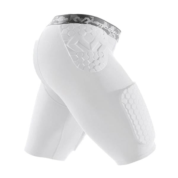 McDavid Shorts Compression Hexpad Thudd Men White Size X-Large Ea - 737DD-XL-WHT
