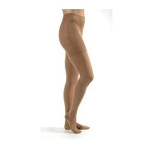 BSN Medical Pantyhose Compression Relief Waist High Closed Toe Large Beige 1/Pr - 114658