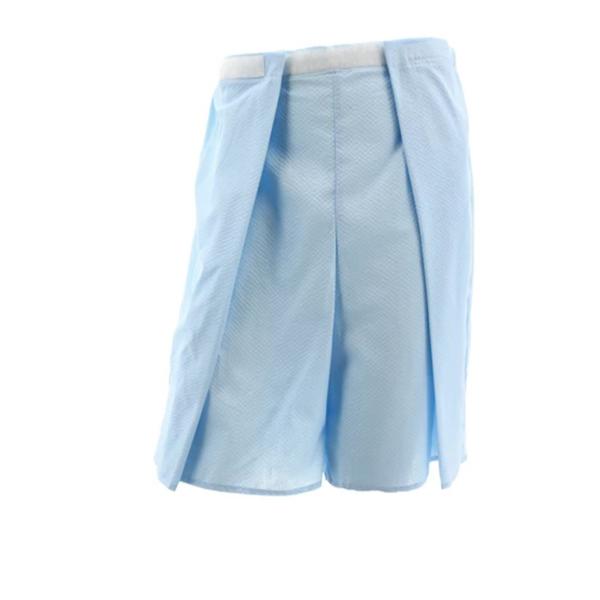 Core Products Shorts Patient Cotton / Poly Seersucker Unisex Blue Md 28-32 Non Reversible Ea - PRO-956-MED