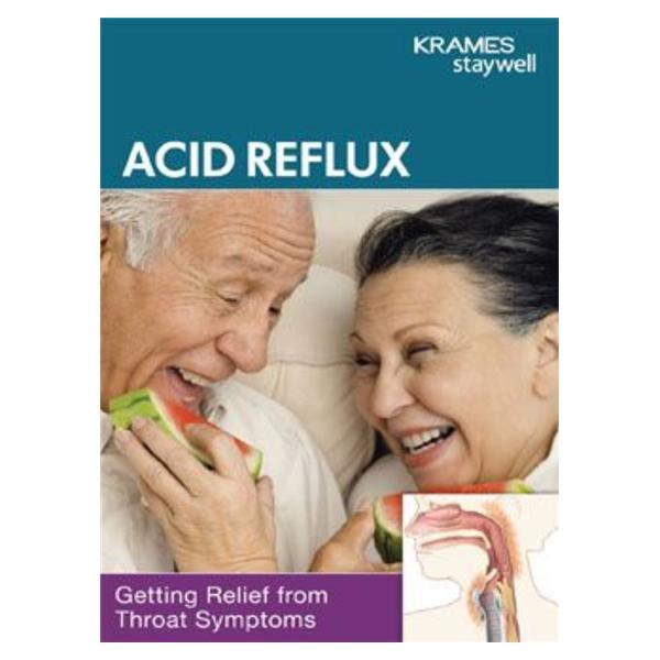 Krames Communications Booklet Educational Acid Reflux: Relief From Throat Symptoms Ea - 11976