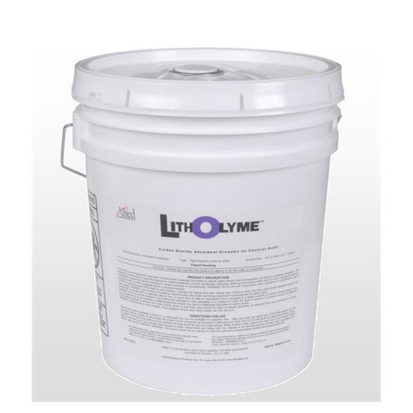 Allied Health Care Prod Absorbent Spill Litholyme 22Qt Powder White 15-17 Refills Each - 55-01-0013