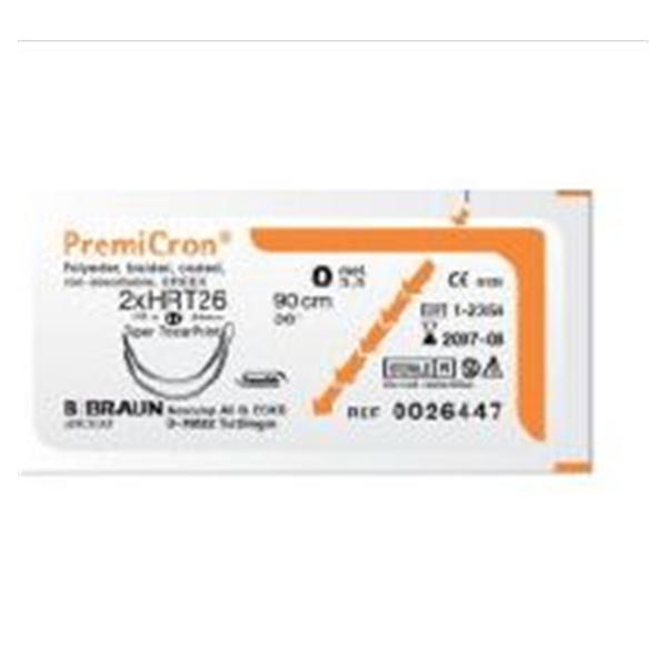 Aesculap Suture 3-0 Polyester Hr-22 Premicron Green 30" Braid 36/Bx - C0026025