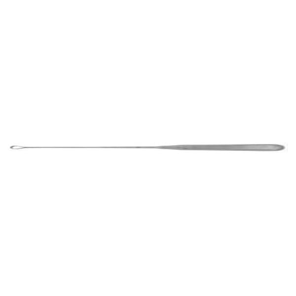 BR Surgical, Curette Uterine Sims 11" #4 Malleable Sharp Tip Stainless Steel Ea - BR70-71511