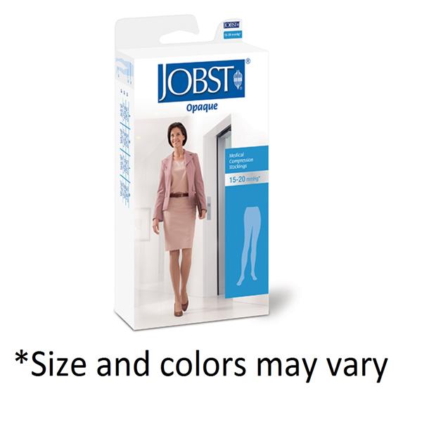 BSN Medical Pantyhose Compression Opaque Waist High Closed Toe Medium Classic Black 1/Pr - 115157