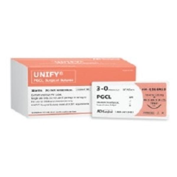 AD Surgical Suture 3-0 Pgcl Ps-2 Unify Undyed 18" Monofilament 12/Bx - M-Q318R19
