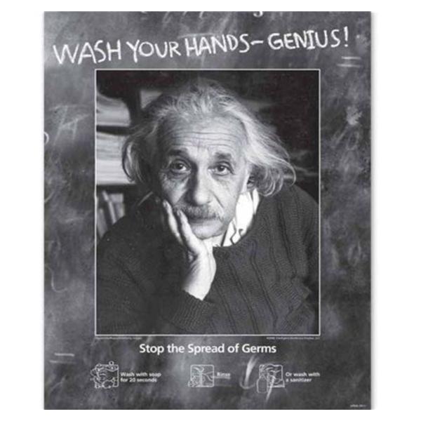 Marketlab Poster Educational Wash Your Hands Ea - 4426