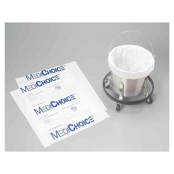 Alimed Bag Trash 13Qt Anti-Static/Plastic 1-3/10Mil 8X12X24" White 500/Case - 934442