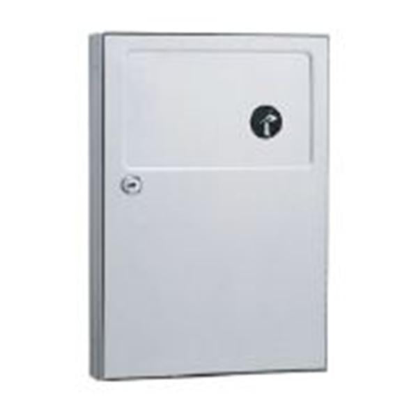 Bobrick Mounted Disposal Sanitary Napkin Stainless Steel Satin Finish Ea - 254