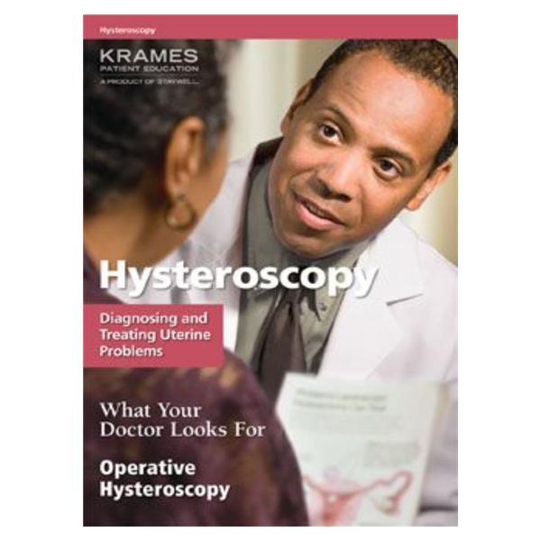 Krames Communications Booklet Educational Information On Hysteroscopies Ea - 11942