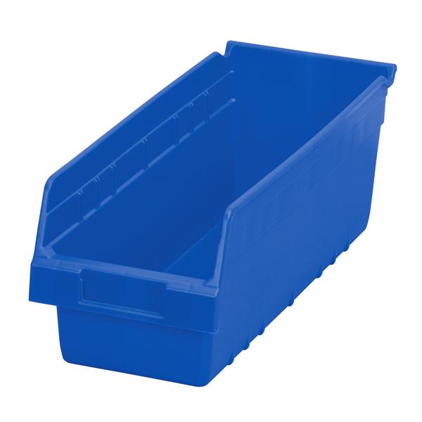 Akro-Mils Bin Shelf Shelfmax 17-7/8X6-5/8X6" Blue Plastic 10/Ca - 30098BLUE