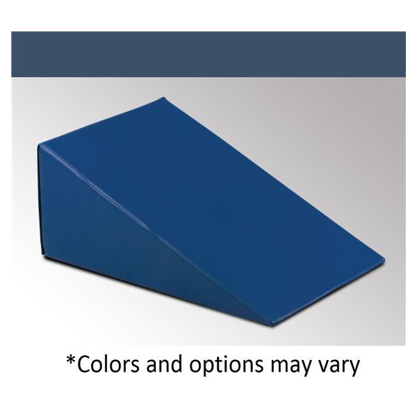 Clinton Industries. Wedge Positioning Royal Blue Vinyl Cover Firm High Density Ea - 57-RB