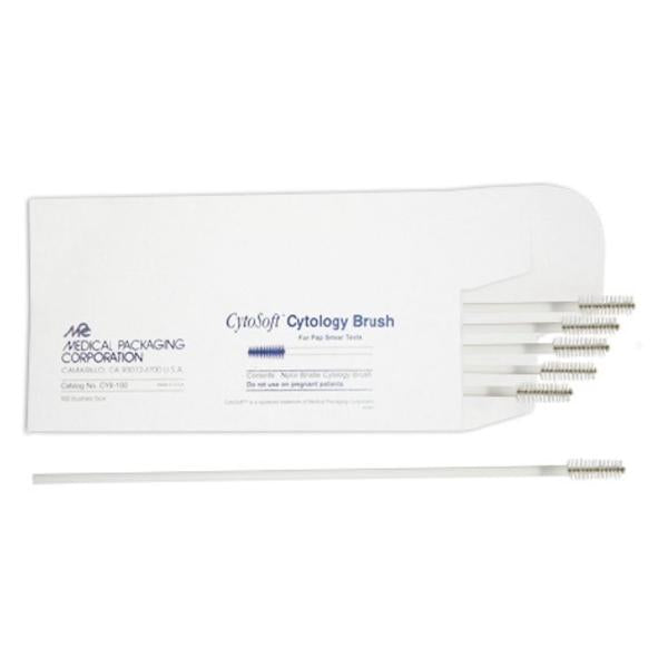 Medical Pak Co Cytosoft Cytology Brush 7" 500/Ca - CYB-100