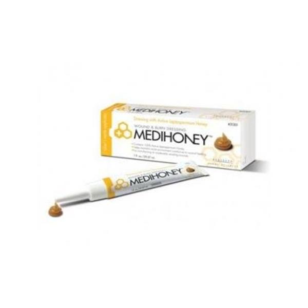 Integra LifeSciences Corp Dressing Paste Medihoney Hydrocolloid Tube Absorbent Lf 12/Ca - DER31515