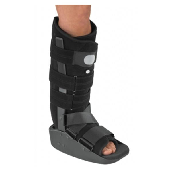 DJO Walker Boot Maxtrax Rom Ankle/Leg/Foot Adult Black Size Large Each - 11-1383-4-00000