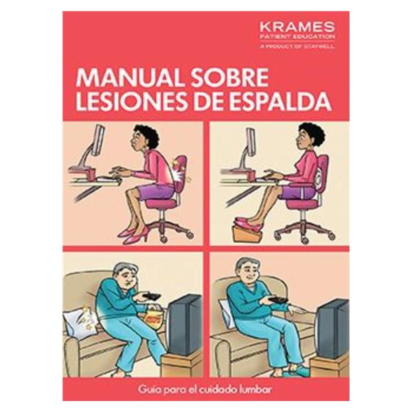 Krames Communications Booklet Educational Back Owner'S Manual Spanish Ea - 12088