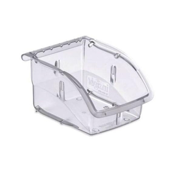 Marketlab Bin Organizer Extreme Temperature 4-1/8X5-3/8X3-1/4" Ultra-Clear Polycrbnt Each - 7990