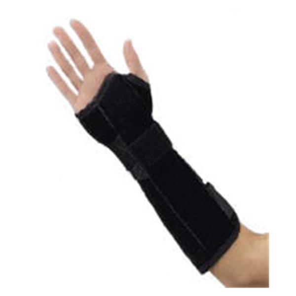 Deroyal Industries Inc Splint Support Wrist/Forearm Foam Black Size 11" X-Large Left Ea - 5002-10