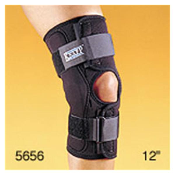 Hely & Weber Brace Orthopedic Knapp No Swet Knee Elastacized Straps Black Size 12" X-Small Ea - 7656-BLK-XS