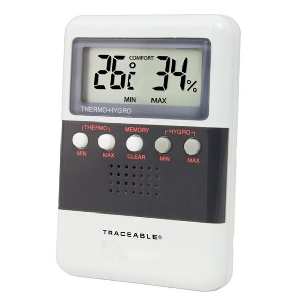 Control 3 Traceable Humidity/Temperature Meter Abs Plastic 0 To 50C/25 To 95% Ea - 4096