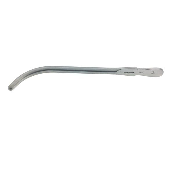 BR Surgical, Sound Urethral Mccrea 7-1/2" 24Fr Curved Stainless Steel Ea - BR66-23524