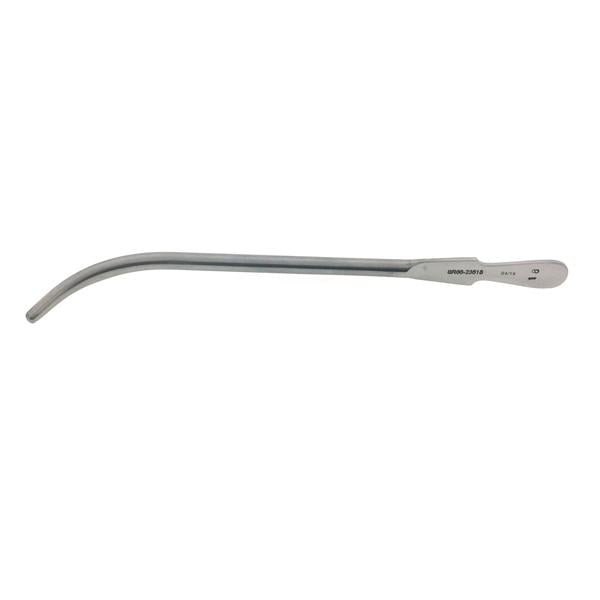 BR Surgical, Sound Urethral Mccrea 7-1/2" 18Fr Curved Stainless Steel Ea - BR66-23518