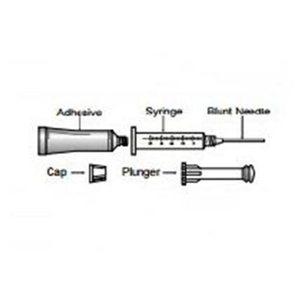 Bard Radiology Division Kit Repair Cvc Broviac Single Lumen With Catheter/Clamp Latex Sterile Ea - 601620