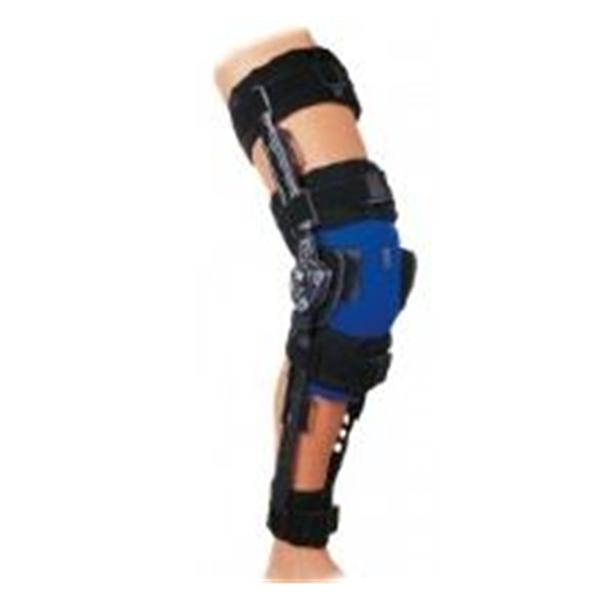 DJO Brace Immobilizer Immobil-Icer Adult Knee Ultwck Fbrc Black/Blue Universal Ea - 11-0908-0-02000