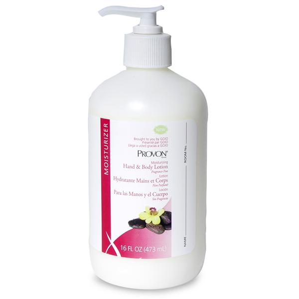 Gojo Industries Inc Lotion Pump Bottle Provon Hand / Body 16 Oz Ea, 12 Ea/Ca - 4235-12