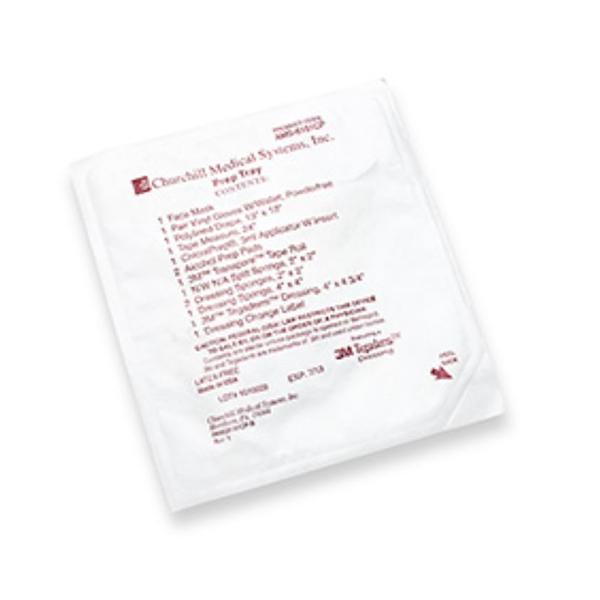 Advanced Medical Systems Kit Dressing Change Central Line W/ Nitrile Gloves/Dressing Sponge 4X4" 20/Case - AMS-8345CP-1