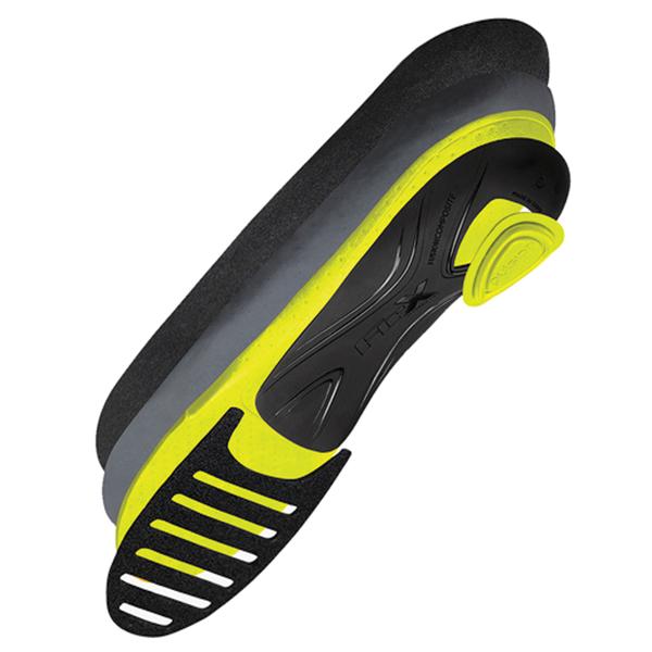 FCX Global Inc Insole Fusion Elite Insite Black/Yellow Size 1 1/Pr - Insite-FE-01