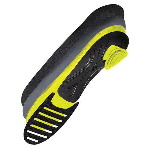 FCX Global Inc Insole Fusion Elite Insite Black/Yellow Size 5 1/Pr - Insite-FE-05