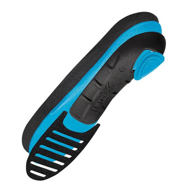 FCX Global Inc Insole Pulsion Core Insited Black/Blue Size 7 1/Pr - Insite-PC-07