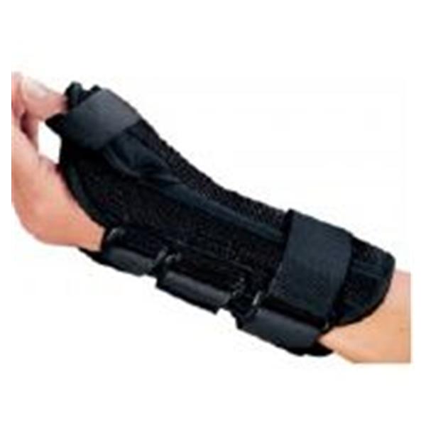 DJO Brace Comfortform Custom Adult Wrist/Thumb Fm Lmnt Black Size 8" Medium Left Ea - 7987315-0206