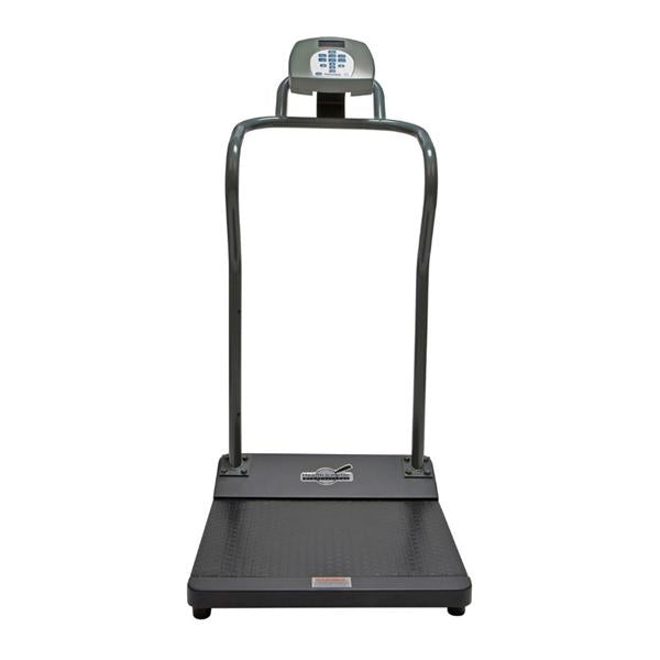 Health-O-Meter Scale Platform 1000Lb 1-1/2" Tft-Lcd Screen 22-1/4X33X52" Ea - 3001KL-AMUA