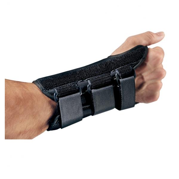 DJO Brace Comfortform Custom Adult Wrist Fm Lmnt Black Size 7.5" Small Right Ea - 79-87283-4074