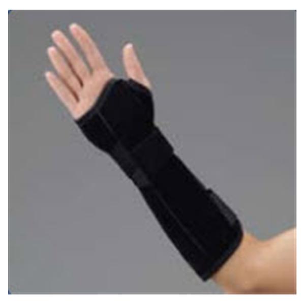 Deroyal Industries Inc Splint Adult Wrist/Forearm Suede Leatherette Size Large Left Ea - 12993107