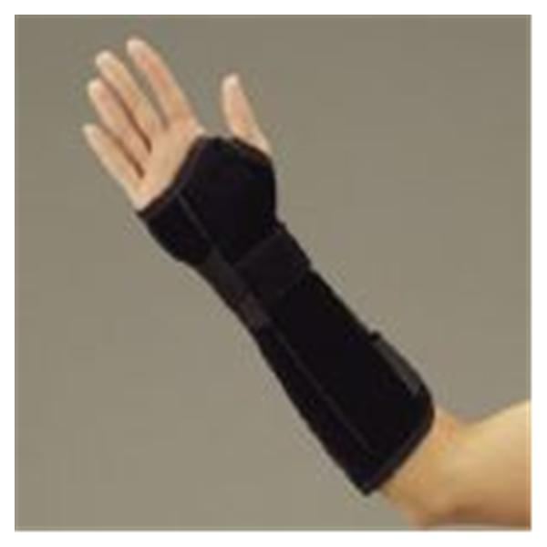 Deroyal Industries Inc Splint Adult Wrist/Forearm Suede Leatherette Size Large Right Ea - 12993207