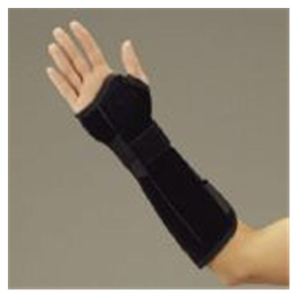 Deroyal Industries Inc Splint Adult Wrist/Forearm Suede Leatherette Size Medium Right Ea - 12993206