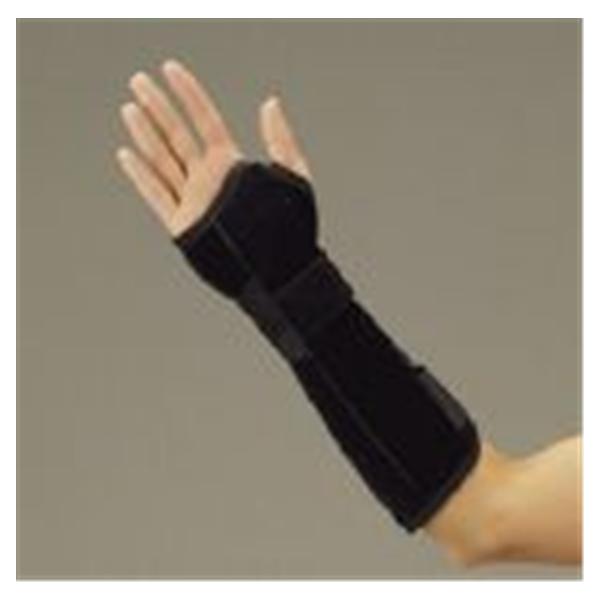 Deroyal Industries Inc Splint Adult Wrist/Forearm Suede Leatherette Size Large Left Ea - 12993107