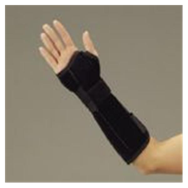 Deroyal Industries Inc Splint Adult Wrist/Forearm Suede Leatherette Size Small Right Ea - 12993105