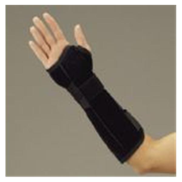 Deroyal Industries Inc Splint Adult Wrist/Forearm Suede Leatherette Size Medium Left Ea - 12993206