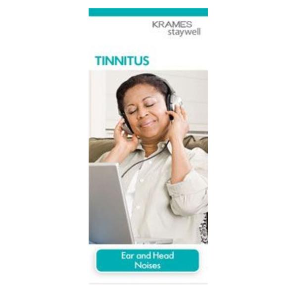 Krames Communications Brochure Educational Tinnuitis: Ear And Head Noises Ea - 940371
