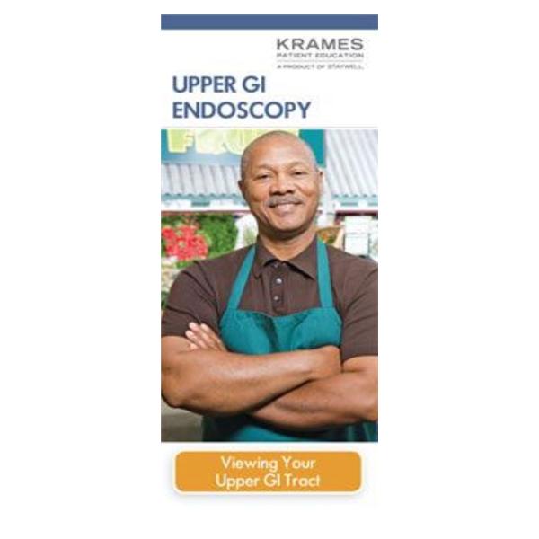Krames Communications Brochure Educational Upper Gi Endoscopy: Viewing Your Upper Gi Tract Spnsh 50/Pk - 940391