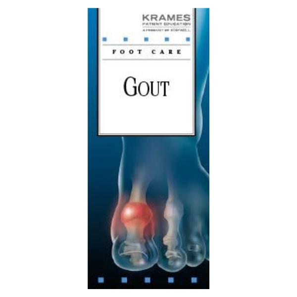 Krames Communications Brochure Educational Gout 50/Package - 911244