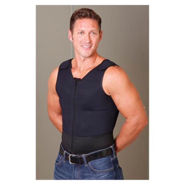 Medico International Support Vest Small Men Black Ea - T-1000B-S