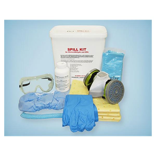 Civco Medical Instruments Kit Spill <5Gal Blu/Ylw/Wht W/ Ntrlzr/Rsprtr Box - 610-1098