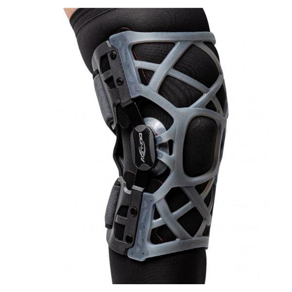 DJO Brace Oa Reaction Web Adult Right Medial/Left Lateral Knee Slcn Gry Sz Medium Ea - 11-7426-3