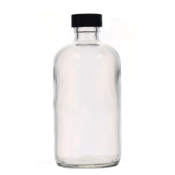 Kimble Chase Life Science Bottle General Purpose 8Oz Clear Glass Cap Closure With Caps Attached 12/Bx - 5110824V-26