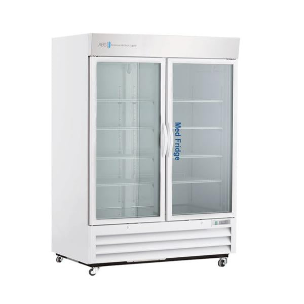 American BioTech Supply(ABS) Rfrgrtr Pharma/Vax Premier Medfridge 49Cf 2 Gls Swng Drs 2 To 8C Cycl Dfrst Ea - PHABTHCS49G