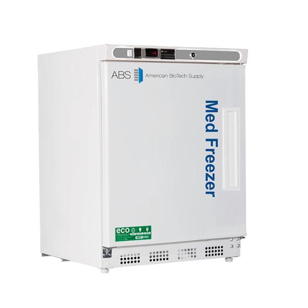 American BioTech Supply(ABS) Freezer Laboratory Premier 4.2 Cu Ft 1 Solid Swing Door -15 To -25C Mnl Dfrst Ea - UCBI0420LH